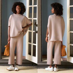 Frank & Eileen Malibu Biscotti Travel Set Fleece Audrey Capelet Catherine Pant